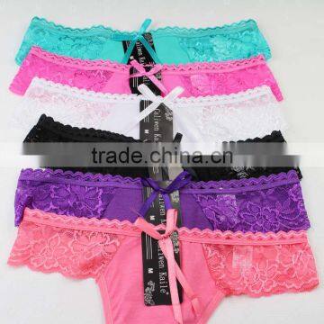 Stock Newest Cotton and Lace Underwear Women Seamless Traceless Sey Lingerie Underwear Panties Briefs G-string Thongs Briefs Wom photo-2