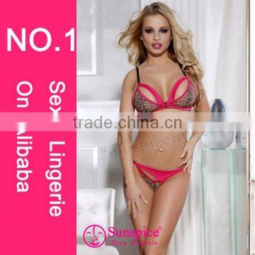 Sunspice Hot sales High quality underwear erotic lingerie sexy fancy bra panty set lingerie