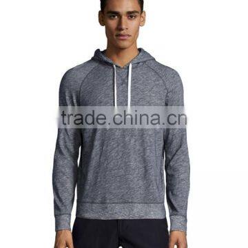 High Quality Men Hoodie v Neck Cotton Plain Wholesale Thin Hoodie photo-3