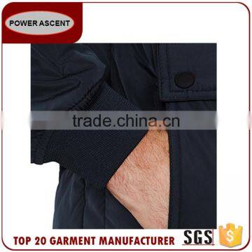 Wholesale Custom Winter Multi-Pocket Winter Life Men Quilting Padded Jacket photo-4