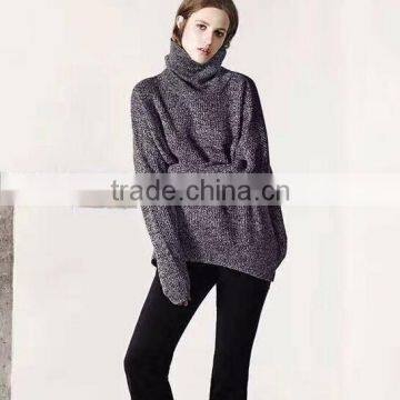 Runwaylover 4835 latest design fashion ladies irregular sweater