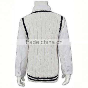 Warmer Cardigan Knit For Children School Uniform