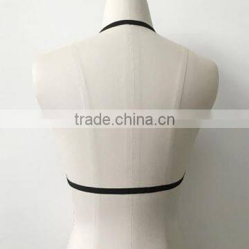 2017Wholesale Price Women Halter Hollow Floral Sexy Bra photo-5