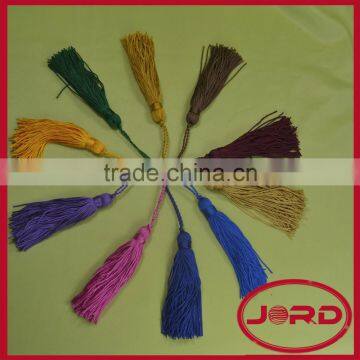 Mini thread tassels with ring for jewelry