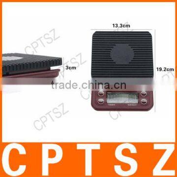Coffee With Electronic Said Timing Function Of High Precision Electronic Kitchen Baking Bar Gram Electronic Scale/Timer Drip Cof photo-6