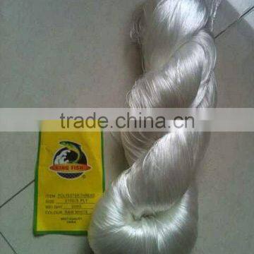 Custom Core Spun Yarn 100% Polyester Filament Fine Stranded Wire