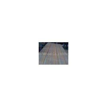 Afican Teak Crown Cut Sliced Veneer 0.5mm For MDF , Chipboard