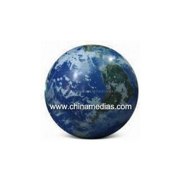 Blue Inflatable Earth Balloons Globe with 540*1080 dpi high resolution digital printing