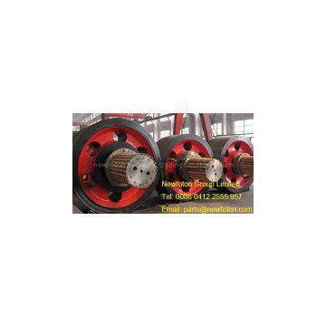 Support roller of rotary kiln