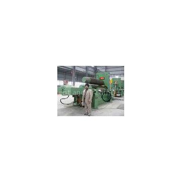 Hydraulic Upper Roller Universal Plate Rolling Machine , Steel Plate Rolling Machinery