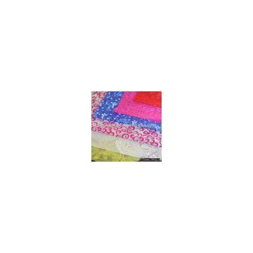 Flocked Organza