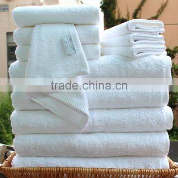 High Quality Cotton White Bath Towel for Hotel Use photo-3