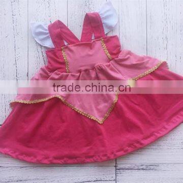 Best prices pink durable girls princess dress