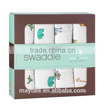 Super Soft Muslin Swaddle Blanket Made of 100% Cotton