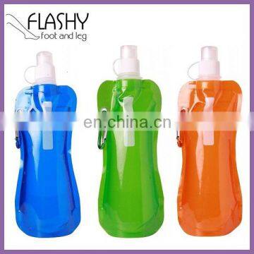 Promotional 16OZ Collapsible Water Bottle 16OZ Foldable Water Bottle