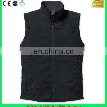 Mens waterproof softshell vest(good factory) (6 Years Alibaba Experience)