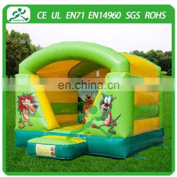 Indoor Mini Inflatable Jungle Bouncy House With Roof photo-4