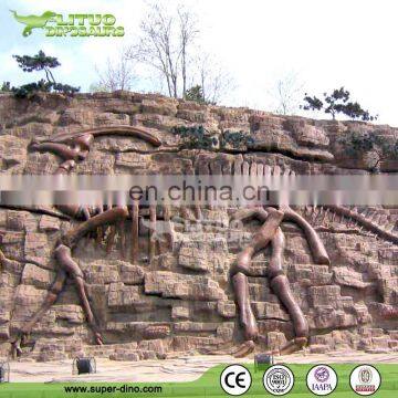 Rock Emergent Dinosaur Fossil Replica