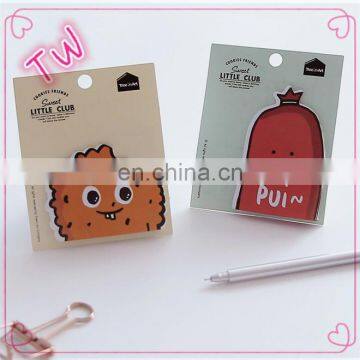 Fashion Customized Promotional Office Supplies Stationery Cartoon Design Letter Shaped Sticky Notes From China Import photo-4