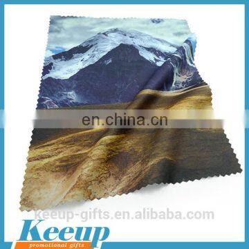 Promotional Products Eco-friendly Double-sided Plush Suede Optical Glass Wiping Cleaning cloth