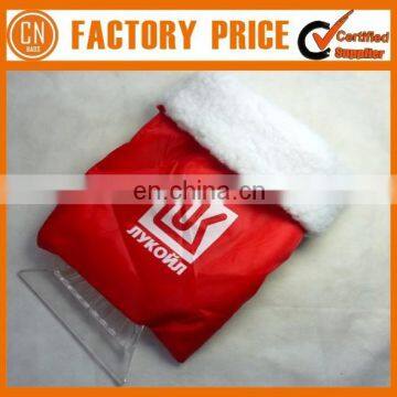 Hot Sale Custom Cheap Plastic Ice Scraper With Cotton Glove