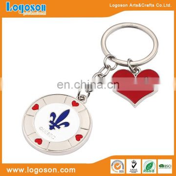 Popular Design Promotional Quebec Souvenirs Custom Made Metal Keychains