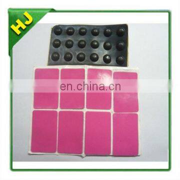 Self adhesive rubber pad