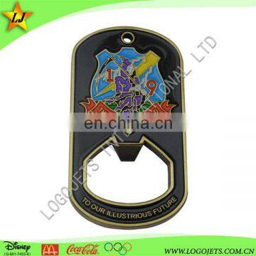 Promotional gifts personalized keychain metal bottle opener /PVC bottle opener