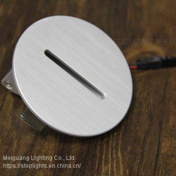 1w Silver Led Wall Lamp Recessed Led Stair Step Light photo-3