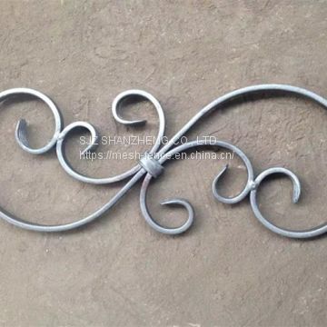 Wrought iron ornaments/ wrought iron elements/ wrought iron spearhead