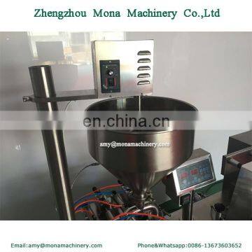 AL PVC Mashed Perfume Potato Ketchup Blister Packing Machine photo-7