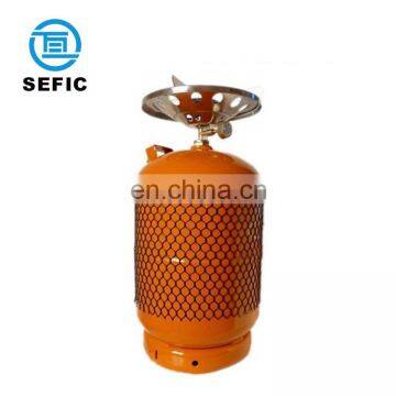 Small Bottle LPG Gas Cylinder For Camping