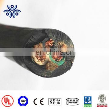 UL Mining Power Cables multi core S/SO/SOW/SOOW rubber cable 4C 10AWG