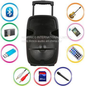 IRRICO 15inch Wooden Speaker,bluetooth Speaker photo-5