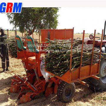 Good working effect 2amsu cassava seeds planting machine / cassava sowing machine in Africa