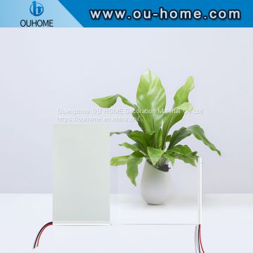 Electronically controlled atomized glass projection glass film