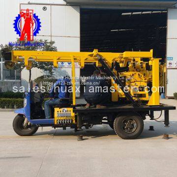 200-meter drill  tricycle water well drilling rig simple operation of small rural well drilling machine