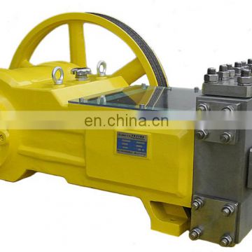 Three plunger high pressure reciprocating pump