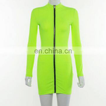 Hot Selling Zip up Rib Fabric Good Quality Full Bodysuits For Women Adults photo-6