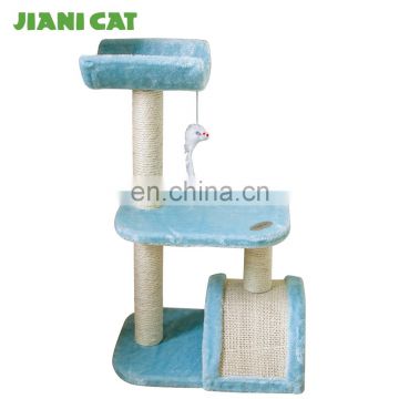 customized special cute faux suede cat climbing tree