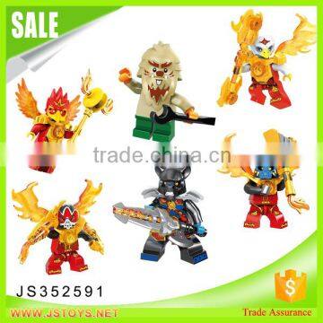 Minifigures building block toys with weapon funny blocks play set