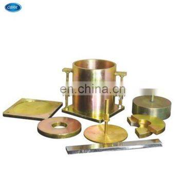 EN standards CBR cylinder test mould with accessories for soil