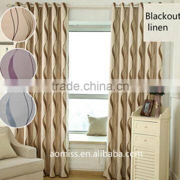 Windown Curtain manufacturer Factory price Customized luxury hotel curtain