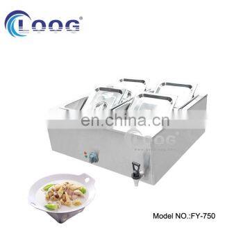 CE Approved 4 Pots Countertop Food Warmer Commercial Wet Catering Bain Marie photo-2