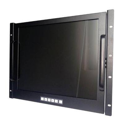 17 inch LCD Rack mount monitor with touch screen