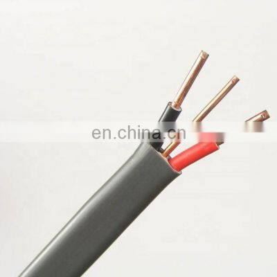 PVC insulated PVC sheathed electric wire 2*4mm2