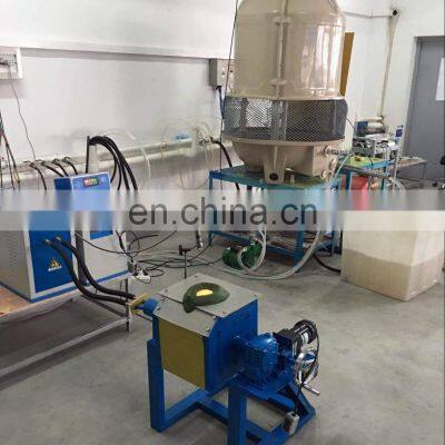 copper, brass, bronze, aluminum, gold, silver melting small induction furnace