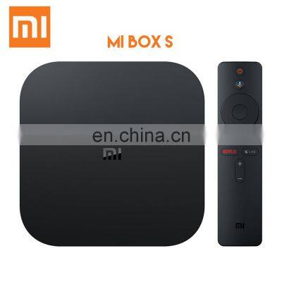 Smart Control Xiaomi Mi Box S with 4K HDR Android TV Streaming Media Player