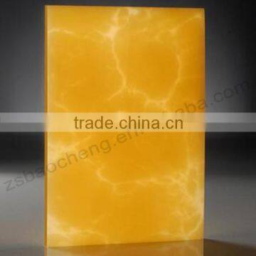 2015 New Design Artificial Decorative Backlit Resin Panel photo-5