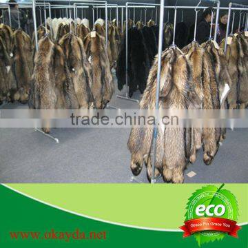 Chinese Raccoon Fur Factory Wholesale